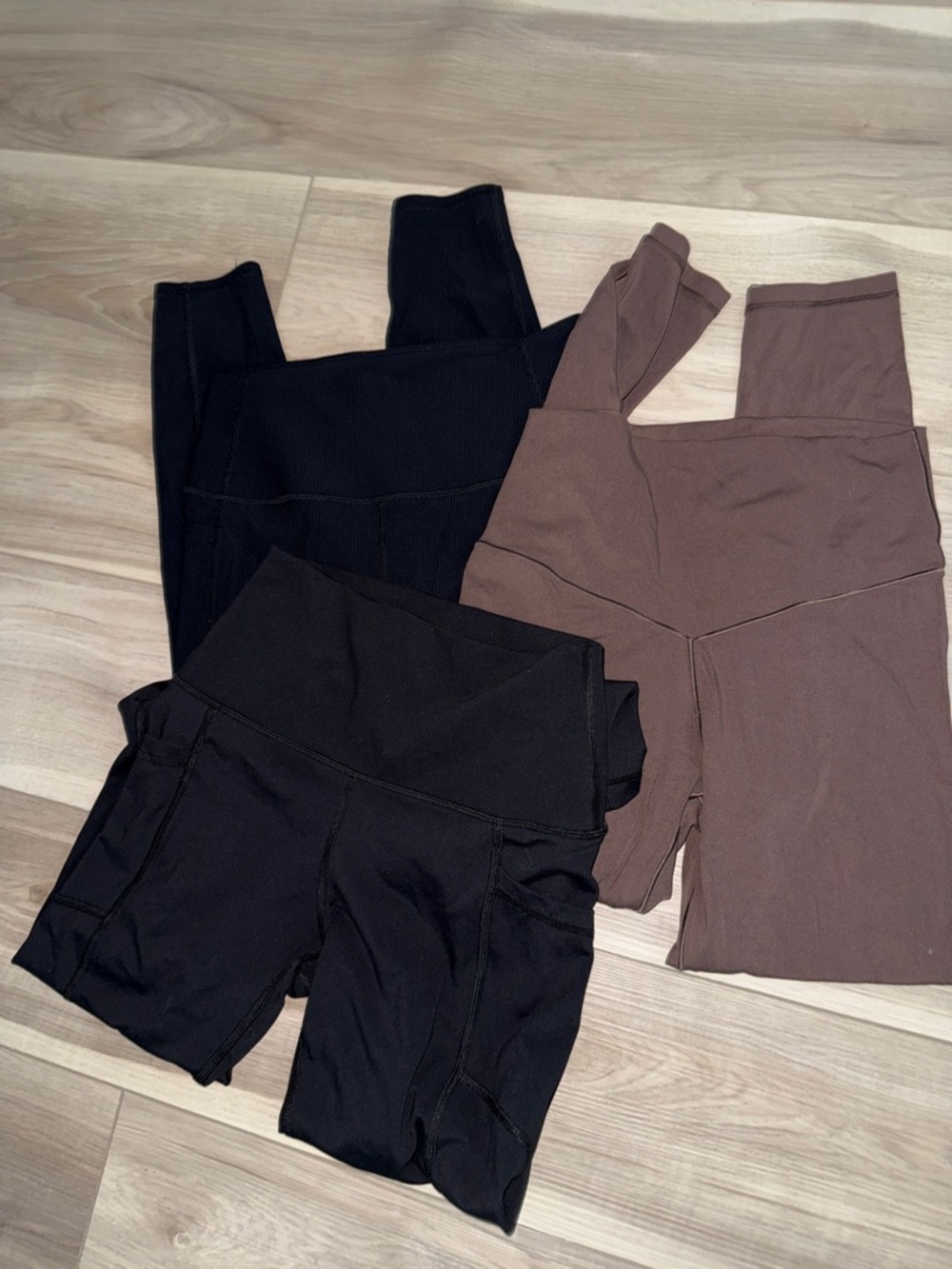Multiples Black and Brown Leggings